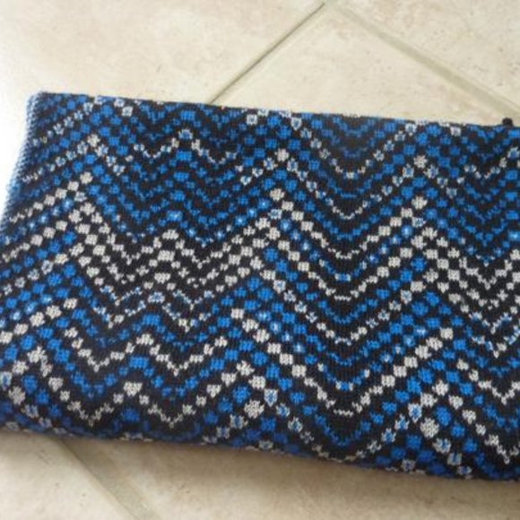 [[[Missoni]]] Chevron Pattern Wool-Blend Scarf - Picture 6 of 6